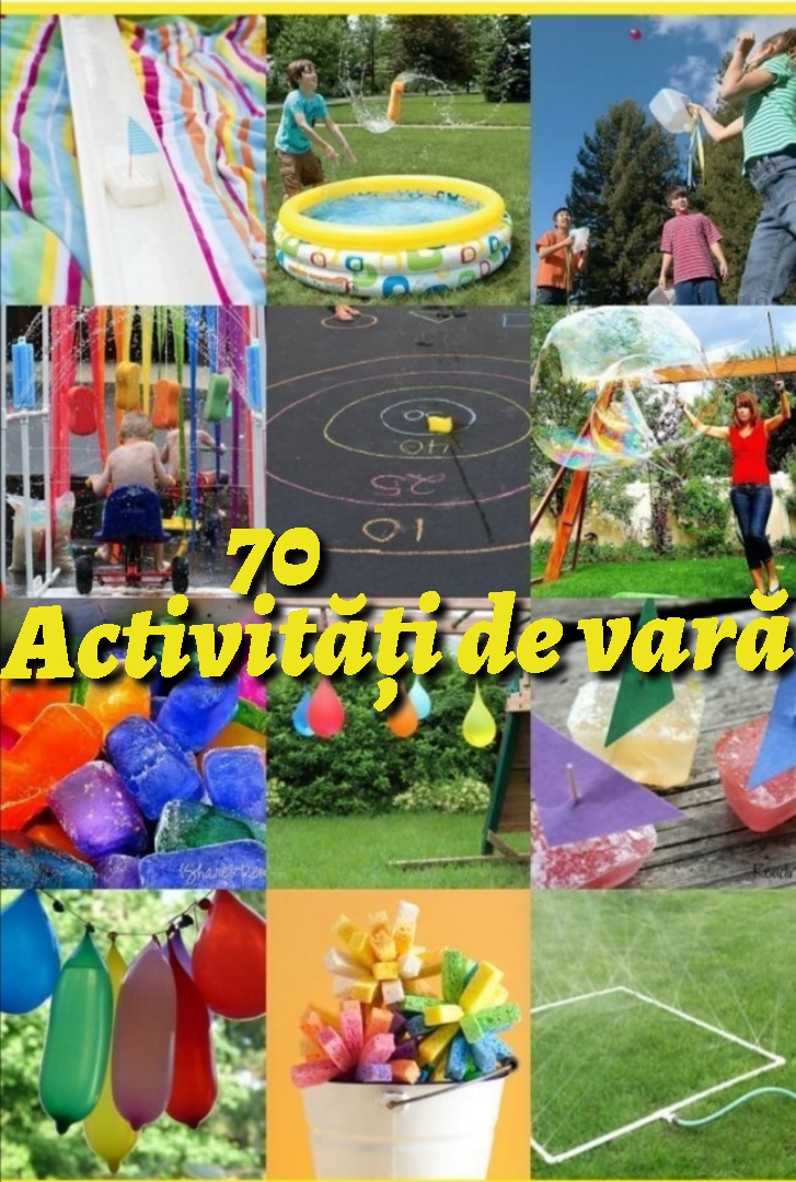 70 de idei pentru o vara activa si creativa